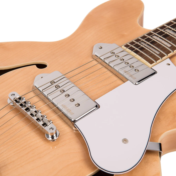 Guitarra Vintage Reissued VSA500PM Semiacústica Natural Maple - Imagem 6