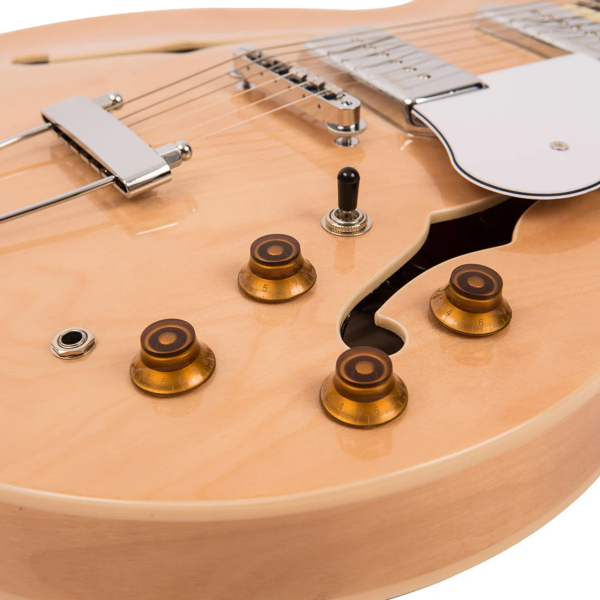 Guitarra Vintage Reissued VSA500PM Semiacústica Natural Maple - Imagem 7