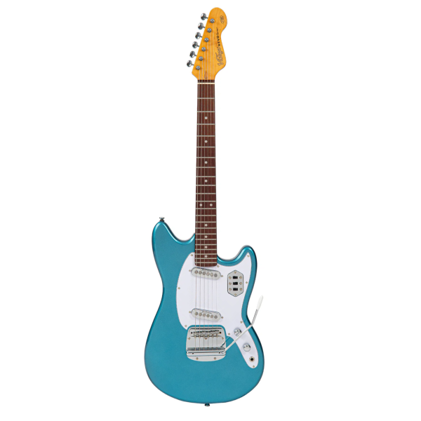 Guitarra Vintage Revo VRCT 22 BBL Colt SS Twin Bayview Blue