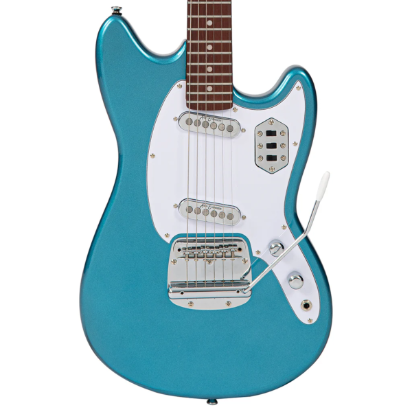 Guitarra Vintage Revo VRCT 22 BBL Colt SS Twin Bayview Blue - Imagem 6