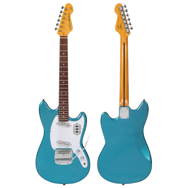 Guitarra Vintage Revo VRCT 22 BBL Colt SS Twin Bayview Blue - Imagem 4