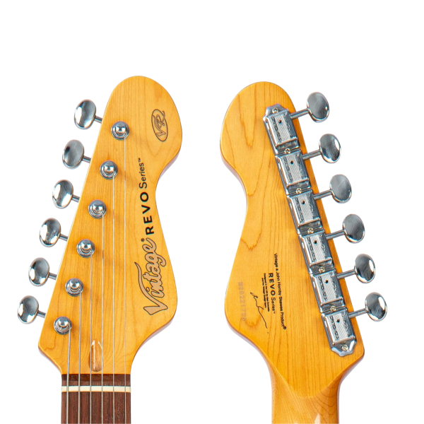 Guitarra Vintage Revo VRCT 45 BK Colt Hs Duo Boulevard Black - Imagem 7