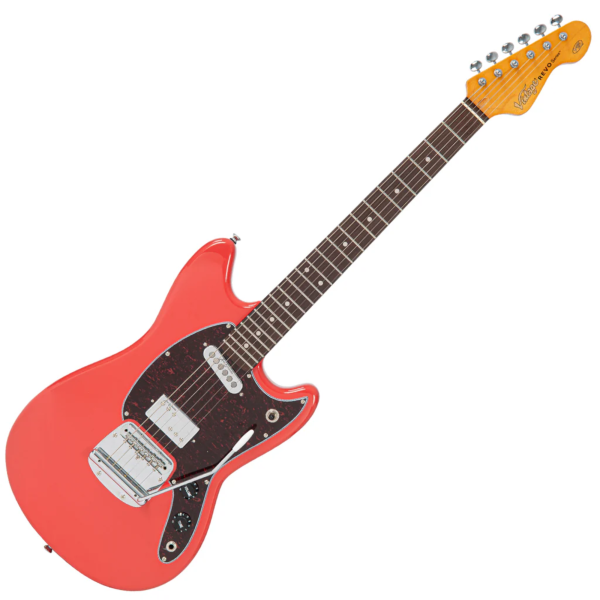 Guitarra Vintage Revo VRCT 45 FR Colt Hs Duo Firenza Red - Imagem 3