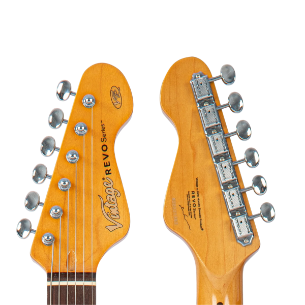 Guitarra Vintage Revo VRCT 45 FR Colt Hs Duo Firenza Red - Imagem 7