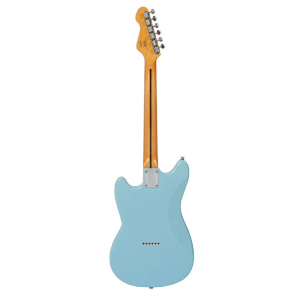 Guitarra Vintage Revo VRCT 55 LB Colt Hh Twin Hardtail Laguna Blue - Imagem 2