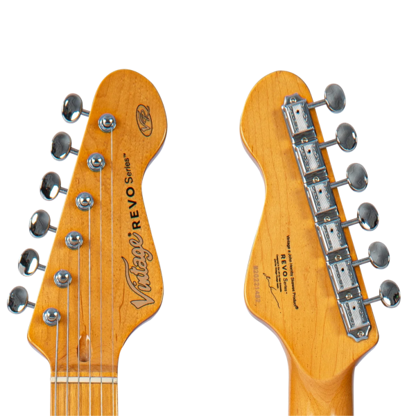 Guitarra Vintage Revo VRCT 55 MG Colt Hh Twin Hardtail MSG - Imagem 7
