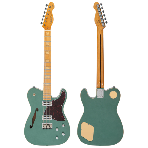 Guitarra Vintage Revo VRD 850 GM Midline Tele Metallic Green - Imagem 8