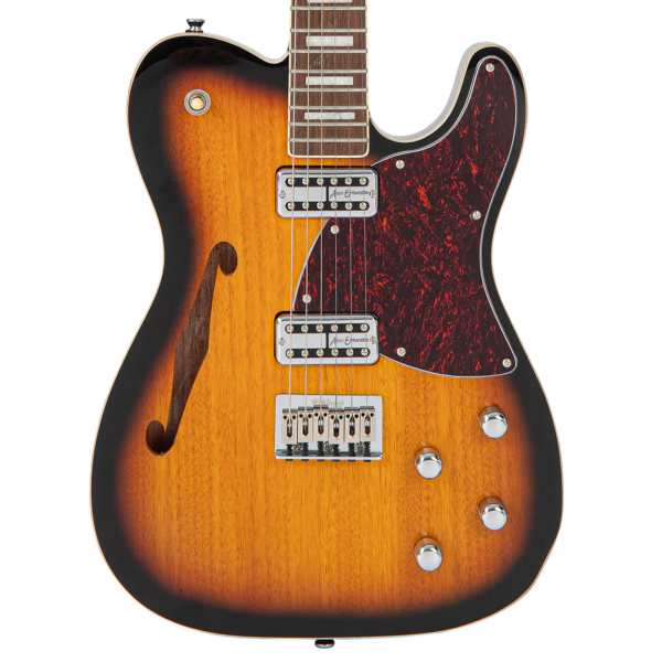 Guitarra Vintage Revo VRD 850 TS Midline TeLe 2 Tone Sunburst - Imagem 5
