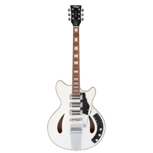 Guitarra Vintage Revo VRS 550 AW Custom Supreme Semi Acustic Arctic White