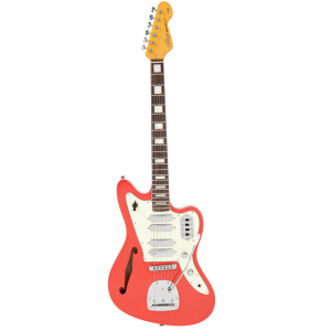 Guitarra Vintage Revo VRS 654 FR Surfmaster Quad-Firenza Red