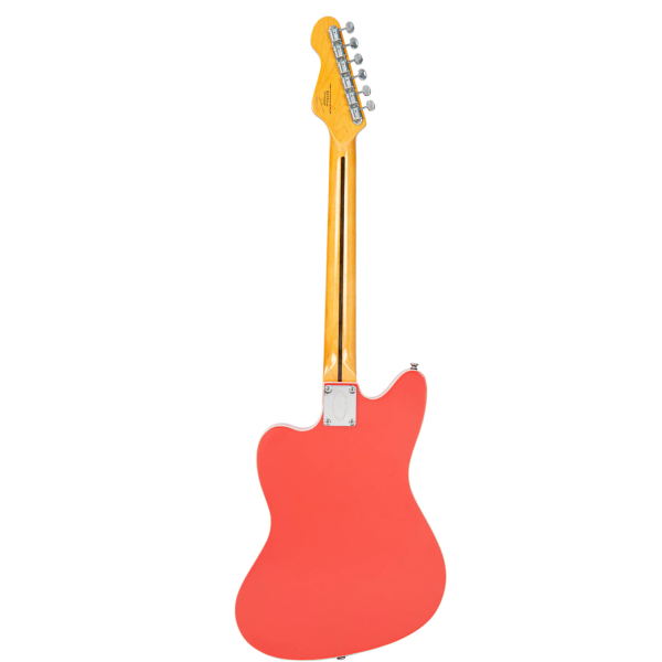 Guitarra Vintage Revo VRS 654 FR Surfmaster Quad-Firenza Red - Imagem 2