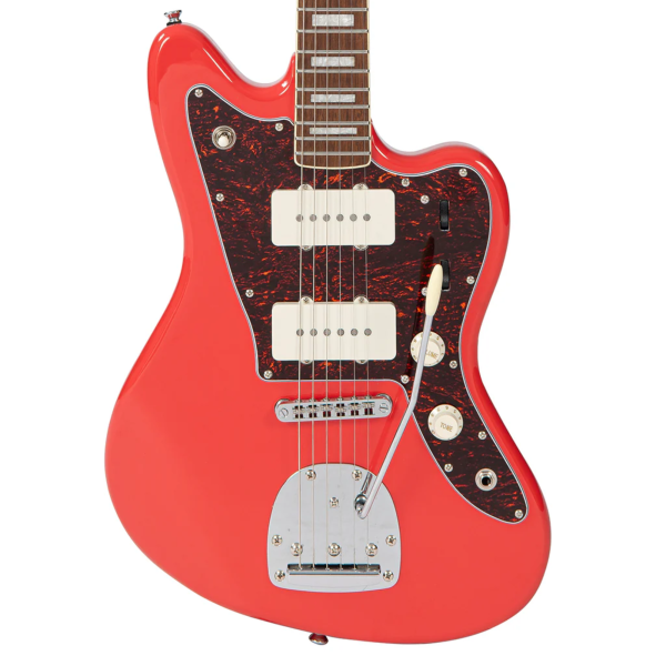 Guitarra Vintage Revo VRS 659 FR Surfmaster 90' Firenza Red - Imagem 5