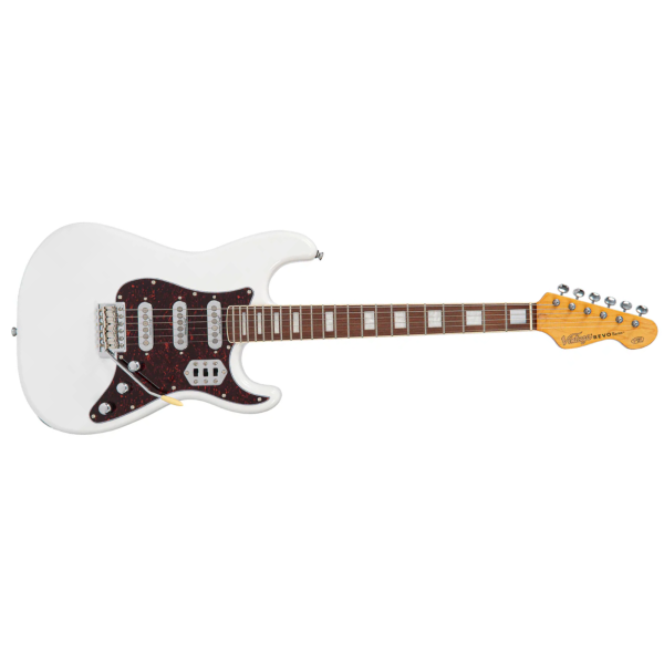 Guitarra Vintage Revo VRX 6 AW Deluxe Strato Arctic White - Imagem 4