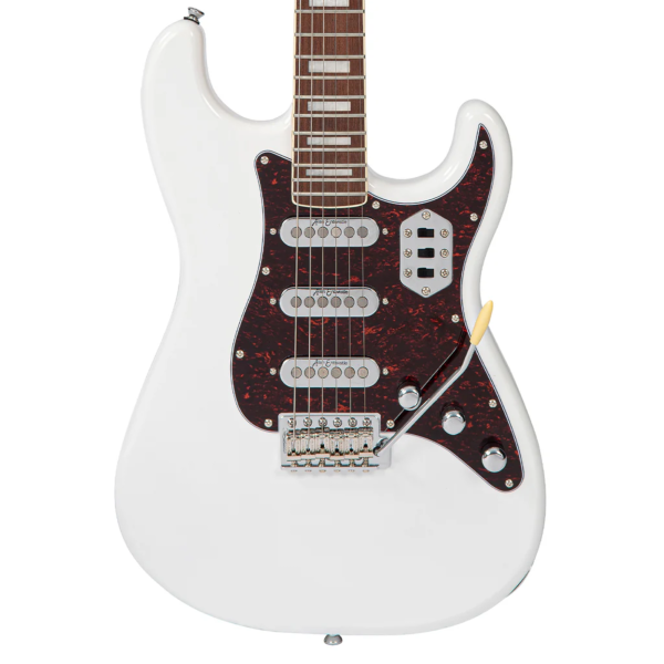 Guitarra Vintage Revo VRX 6 AW Deluxe Strato Arctic White - Imagem 5