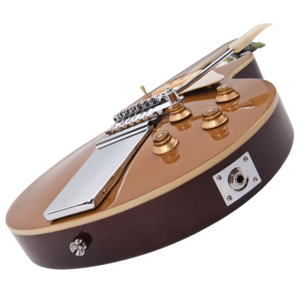Guitarra Vintage V100MU Midge Ure Signature Gold Top - Imagem 4