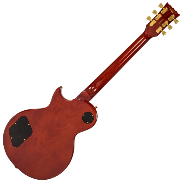Guitarra Vintage V100MWR LP Mini Double Coil Wine Red - Imagem 4
