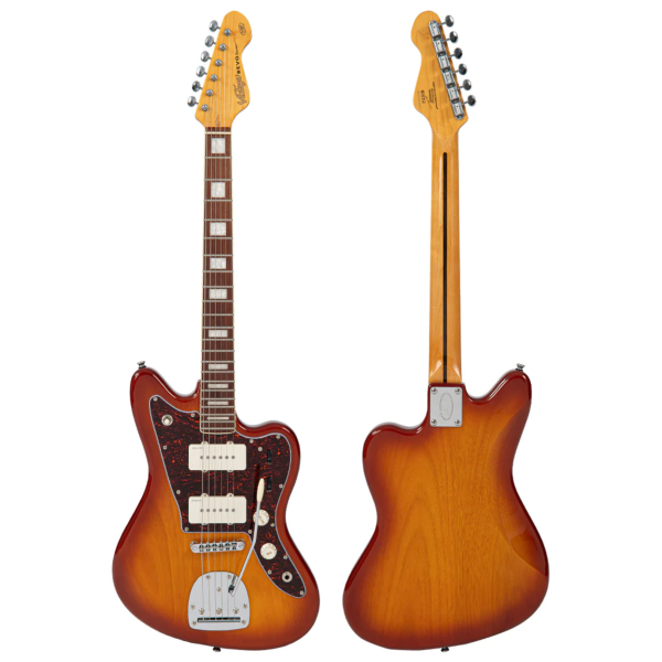 Guitarra Vintage VRS 659 AB Surfmaster 90 - Amberburst - Imagem 8