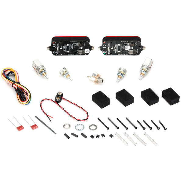 Set Pickup Fishman PRF-CO7-SZ2 Fluence 7C Open Core Classic Zebra - Imagem 2