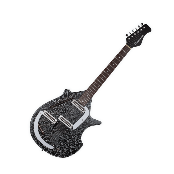 Sitar Danelectro BKC 6/13 - Black Crackle - Imagem 2