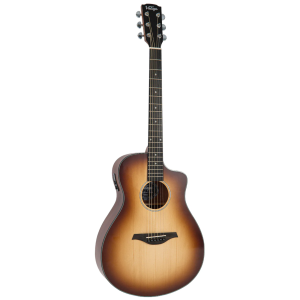 Violao Vintage Pacific Coast VEC 300 CA FolK EL AC Cappucino Burst