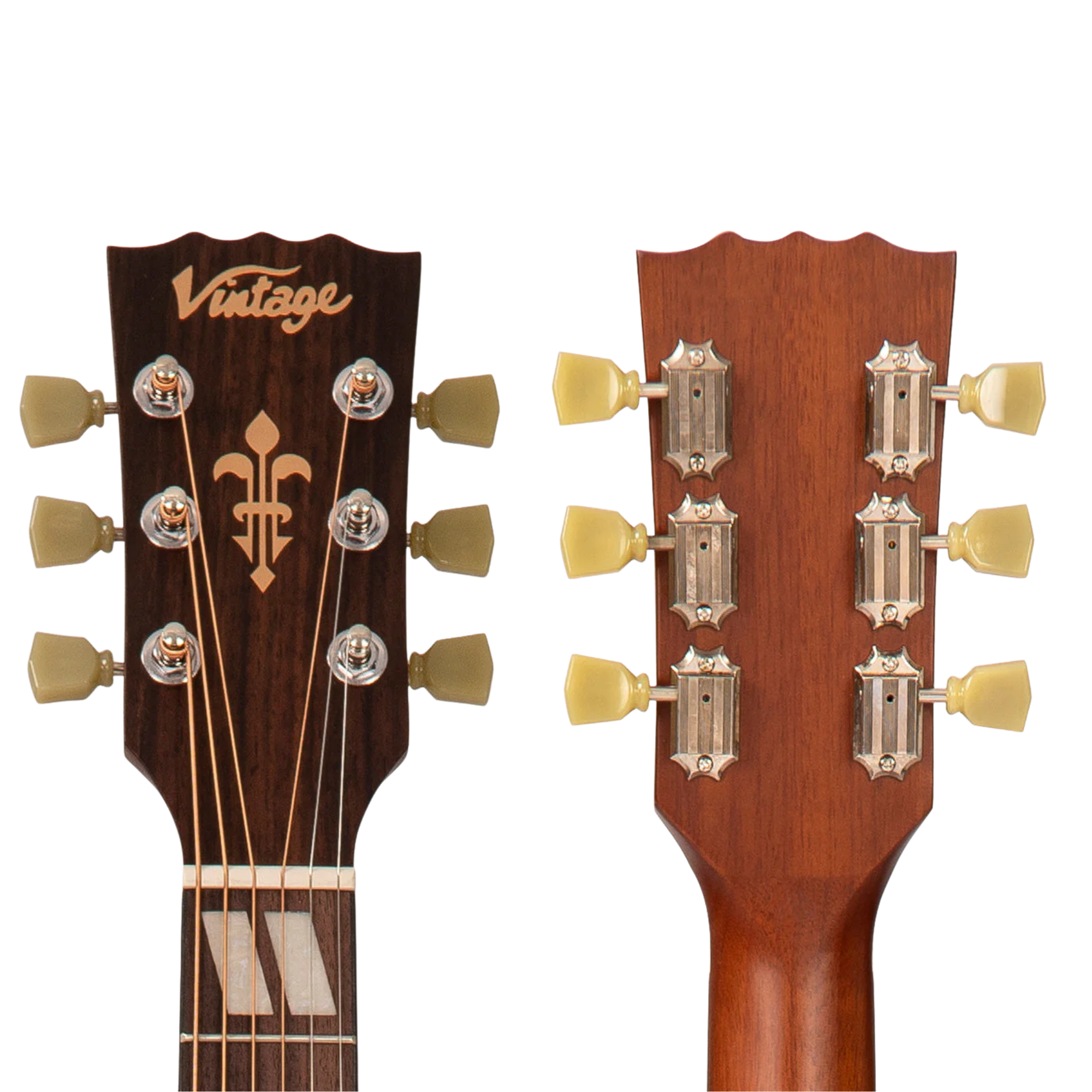 Violão Vintage VE 180 VSB EL AC Parlor Historic - Imagem 5