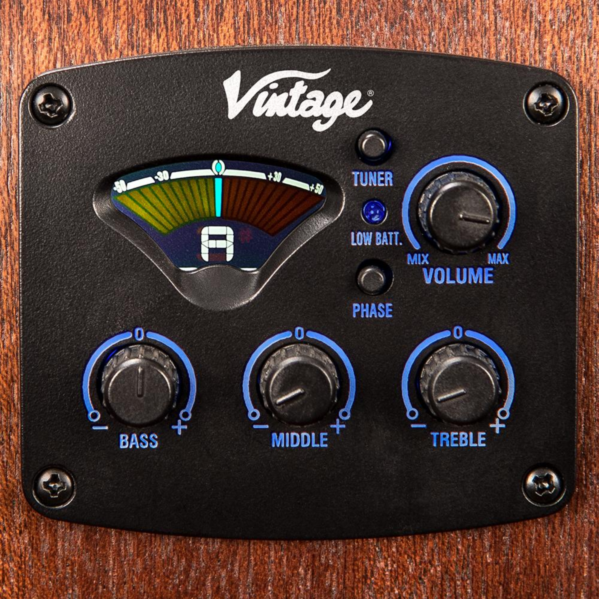 Violão Vintage VE 440 WK EL AC Statesboro VTG Folk - Imagem 6