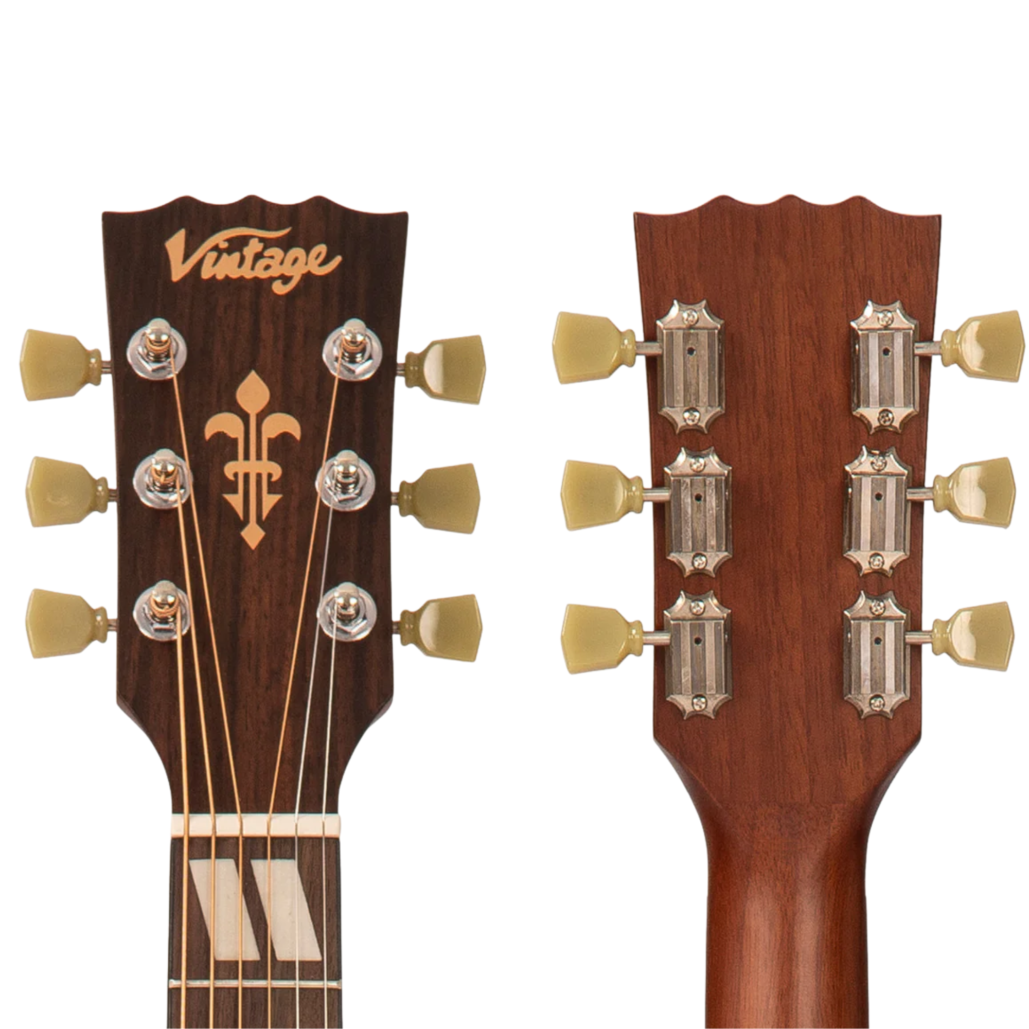 Violão Vintage VE160 VSB EL AC Orquestra - Imagem 6