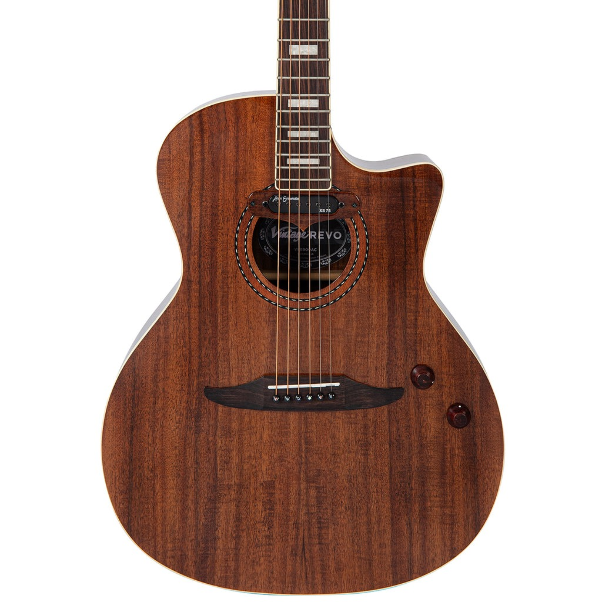 Violao Vintage VRE 900 AC Revo Elektra EL AC Acacia Silk - Imagem 2