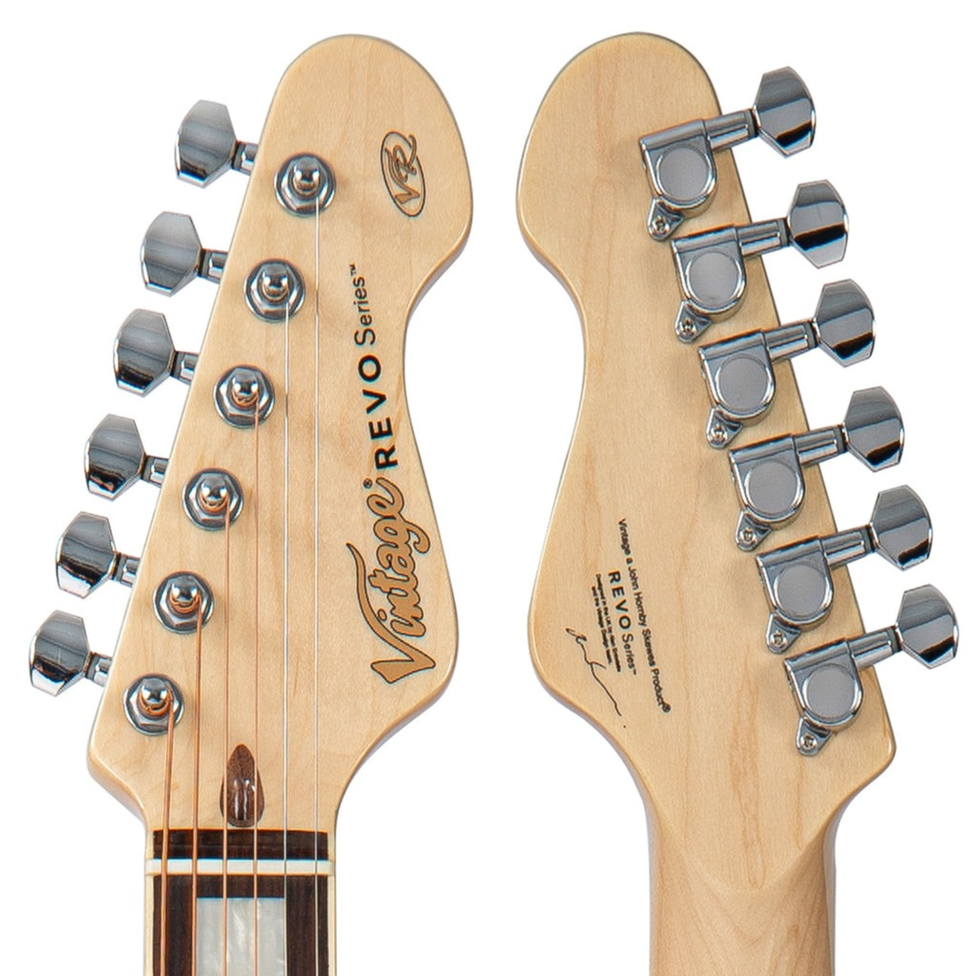 Violao Vintage VRE 900 AC Revo Elektra EL AC Acacia Silk - Imagem 7