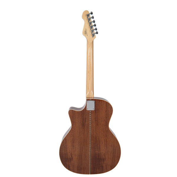 Violão Vintage VRE 900 BK Revo Elektra EL AC Black - Imagem 6