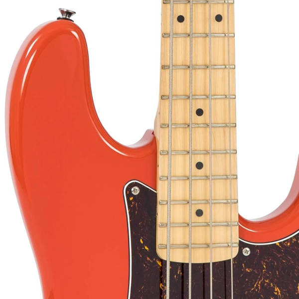 Contrabaixo Vintage Reissued V4MFR P. Bass Firenza Red - Imagem 5