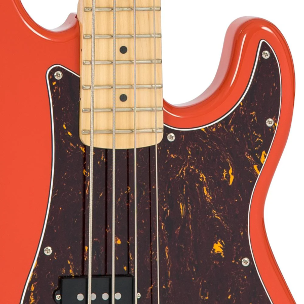 Contrabaixo Vintage Reissued V4MFR P. Bass Firenza Red - Imagem 7