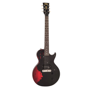 Guitarra Vintage Icon V120MRBK Black On Cherry Red