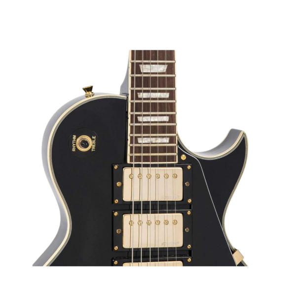 Guitarra Vintage Reissued V1003BB LP Boulevard Black - Imagem 2