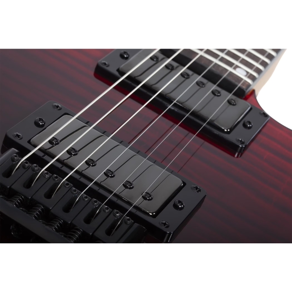 Guitarra Schecter C-1 Standard Blood Burst #3949 - Imagem 2