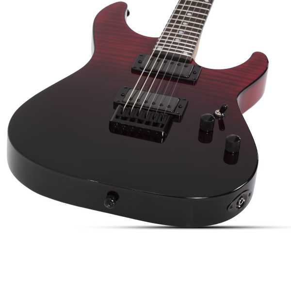 Guitarra Schecter C-1 Standard Blood Burst #3949 - Imagem 4