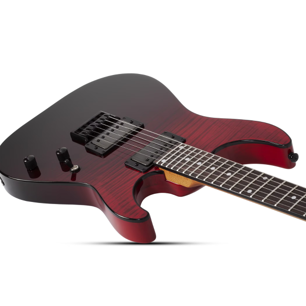 Guitarra Schecter C-1 Standard Blood Burst #3949 - Imagem 5