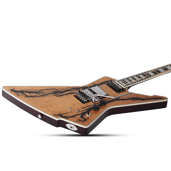 Guitarra Schecter E-1 FR-S Electro-Resin Gloss Natural #605 - Imagem 3