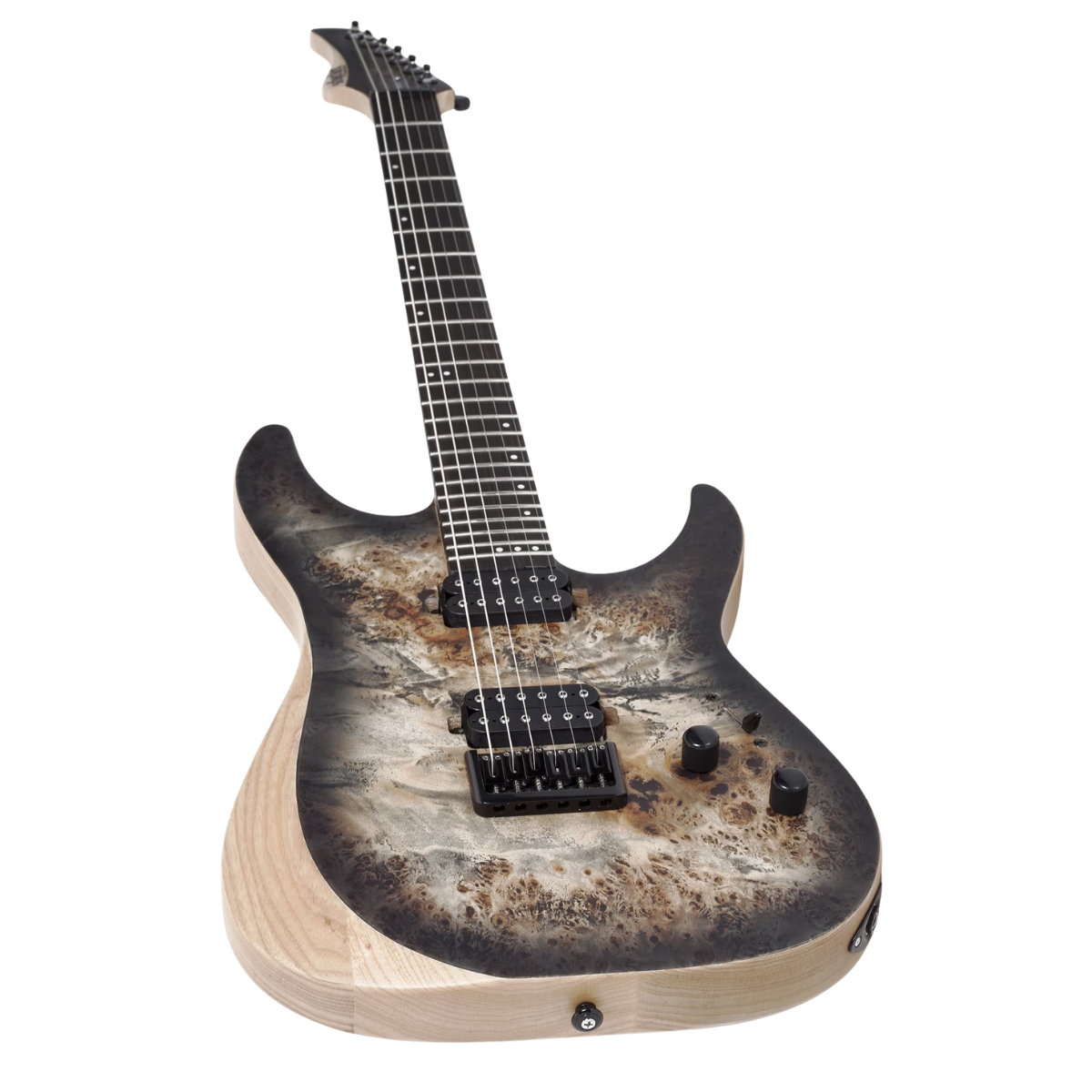 Guitarra Schecter Reaper-6 FR Satin Charcoal Burst #1501 - Imagem 5