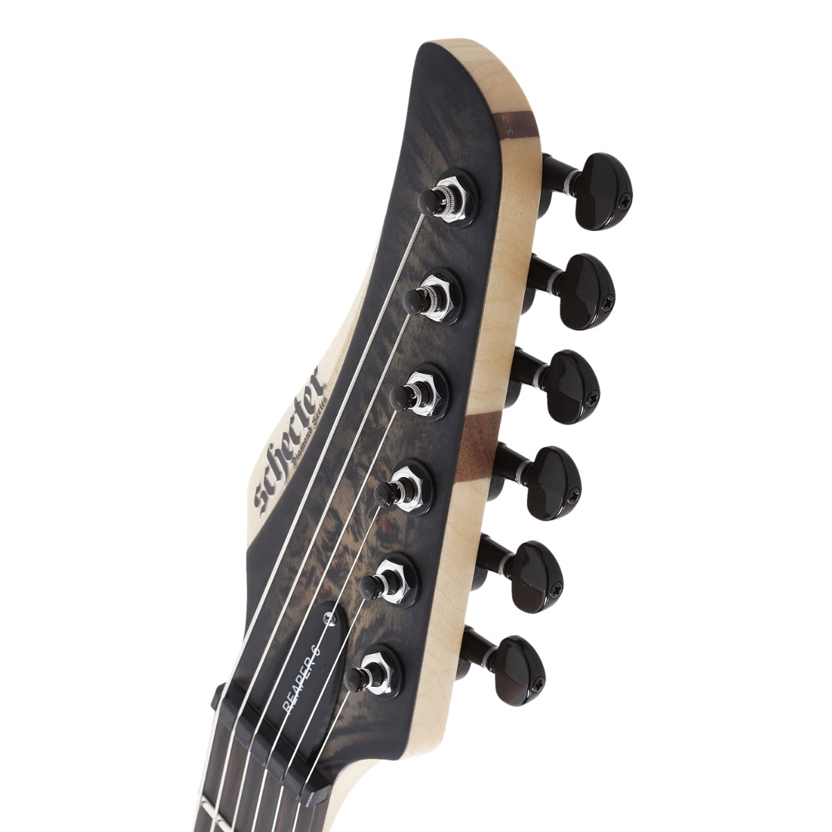 Guitarra Schecter Reaper-6 FR Satin Charcoal Burst #1501 - Imagem 6