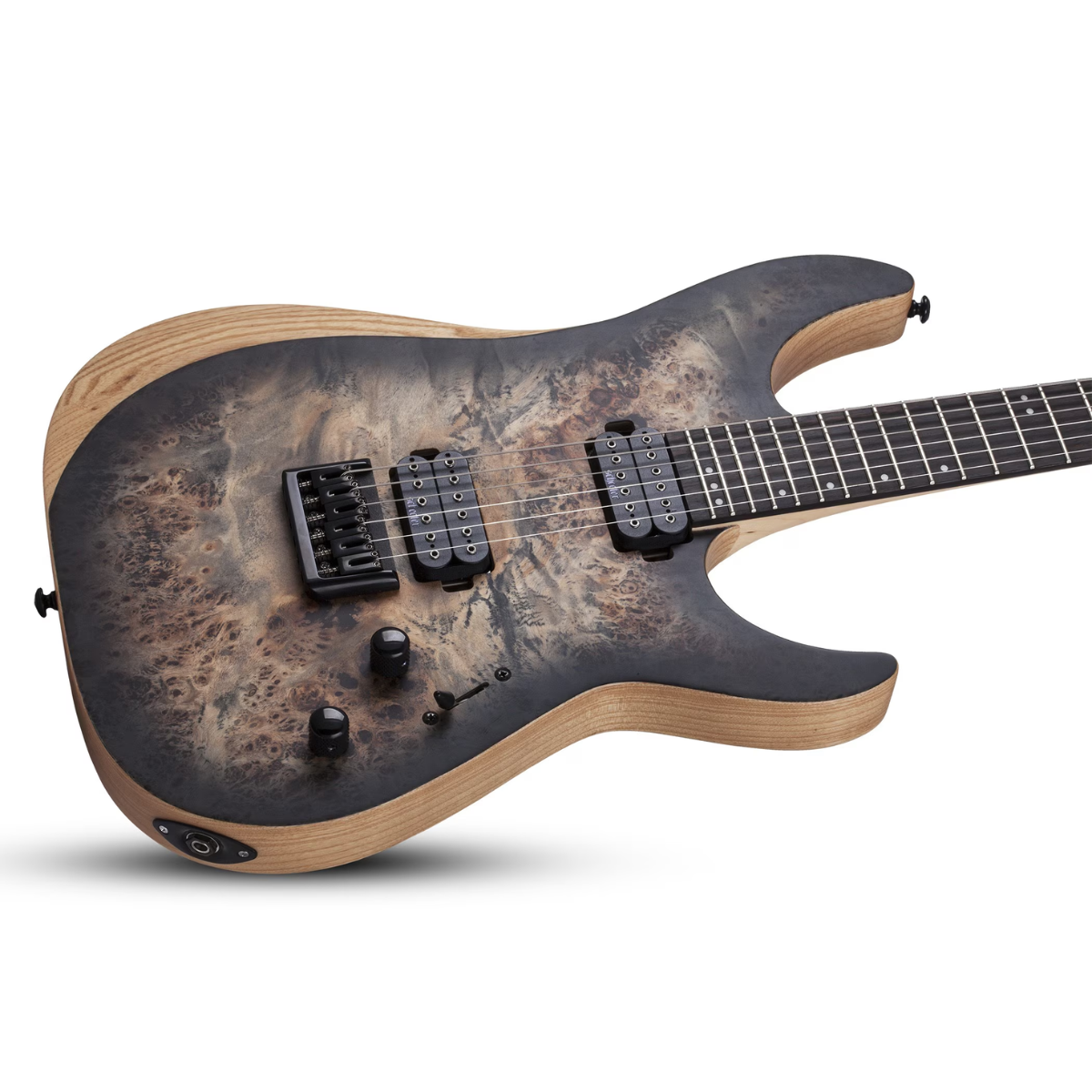 Guitarra Schecter Reaper-6 FR Satin Charcoal Burst #1501 - Imagem 3