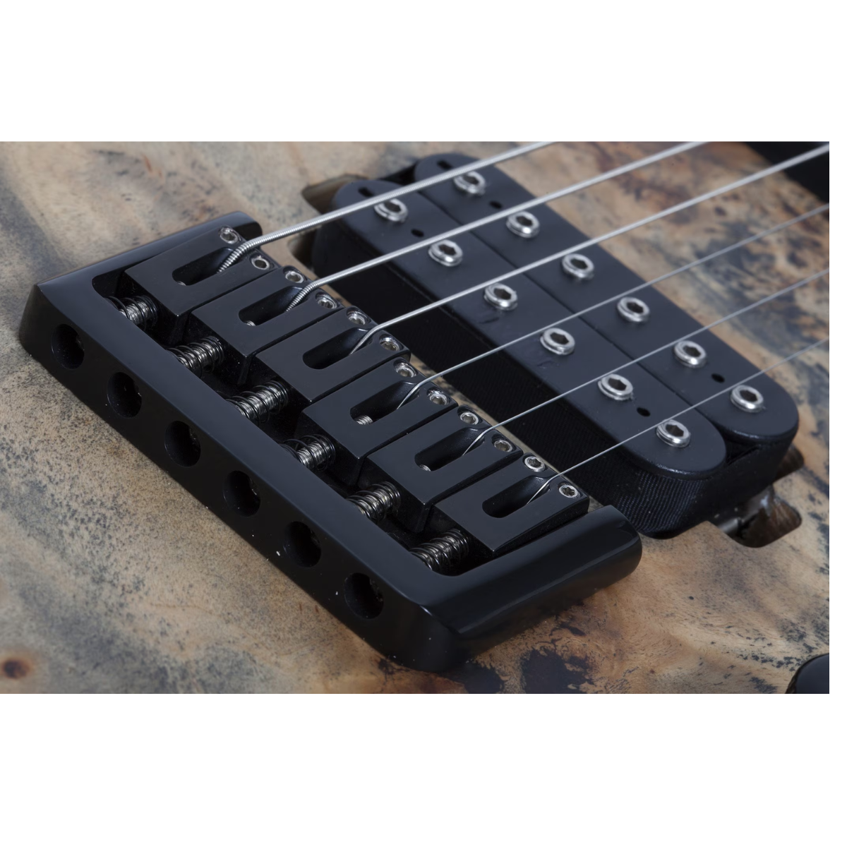 Guitarra Schecter Reaper-6 FR Satin Charcoal Burst #1501 - Imagem 4