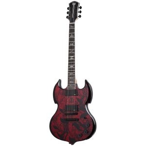Guitarra Schecter Wylde Barbarian Blood Raven #4584
