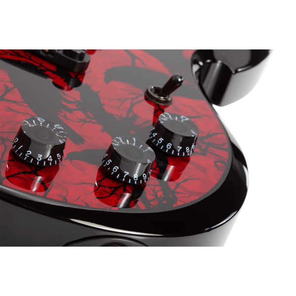 Guitarra Schecter Wylde Barbarian Blood Raven #4584 - Imagem 4