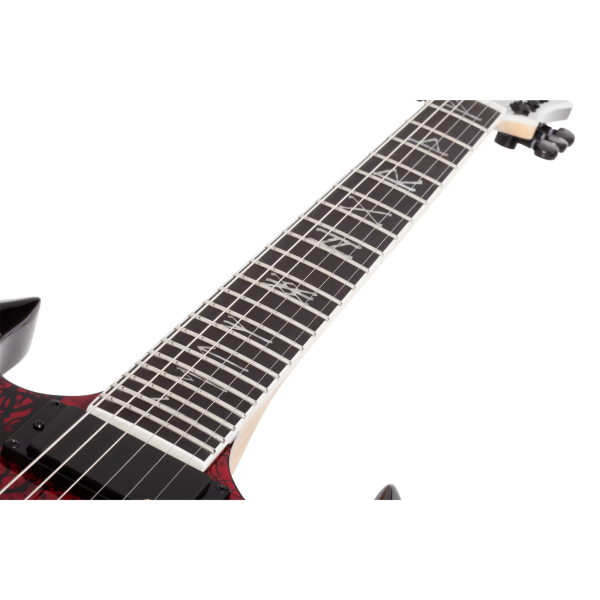 Guitarra Schecter Wylde Barbarian Blood Raven #4584 - Imagem 6