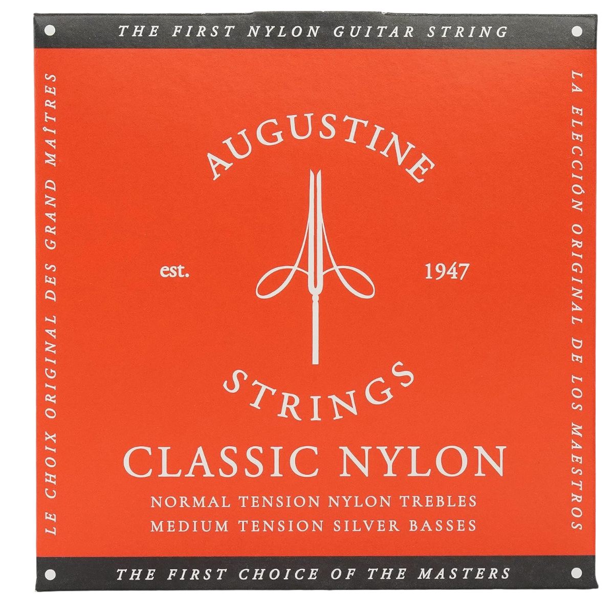 Encordoamento para Violão Augustine Classic Red Tensão média