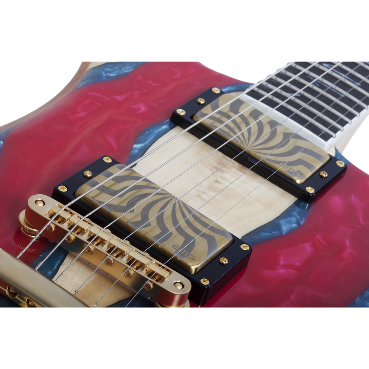 Guitarra Schecter Goreghen Special Edition BRB #4578 - Imagem 8