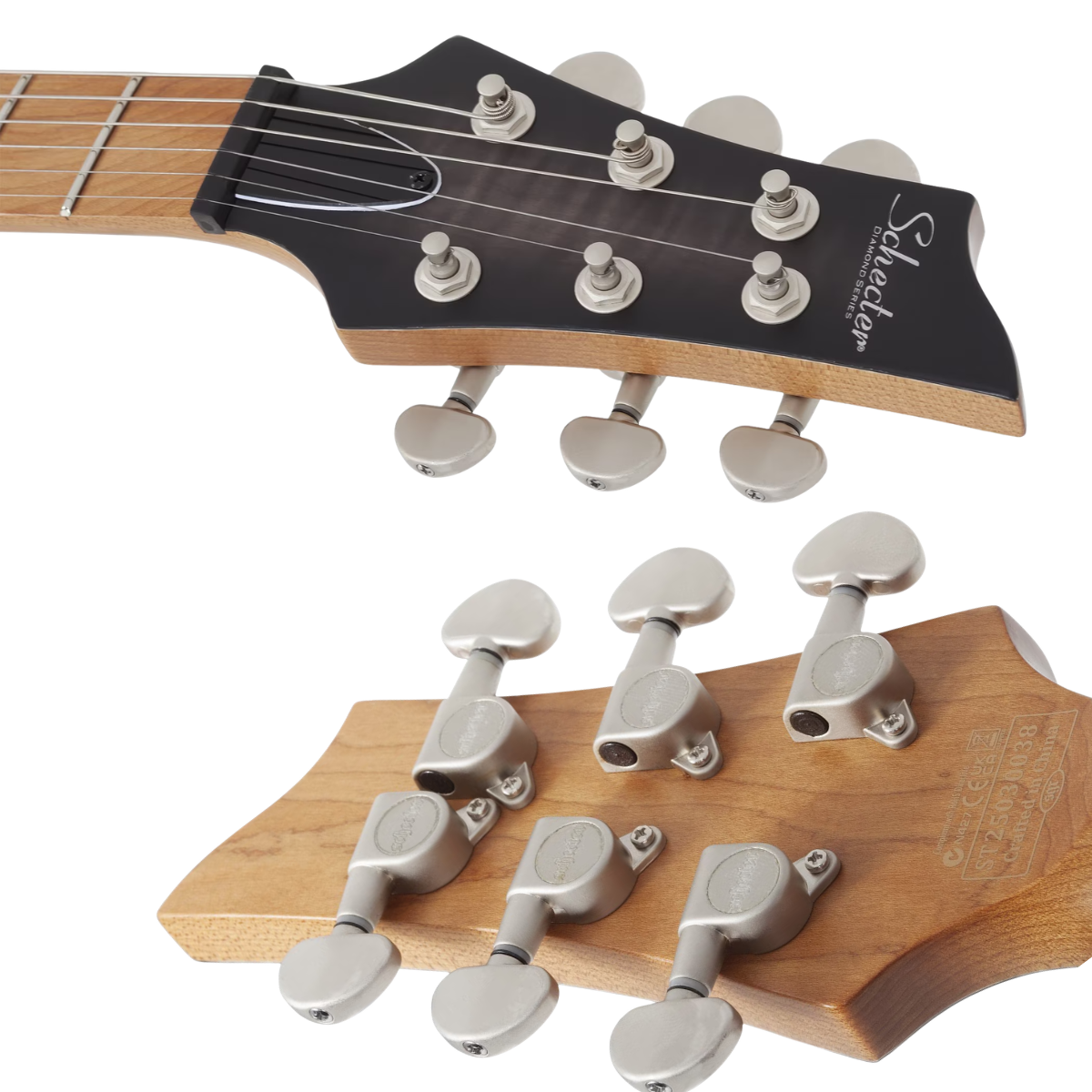 Guitarra Schecter C-1 Standard Plus TBB #3936 - Imagem 8