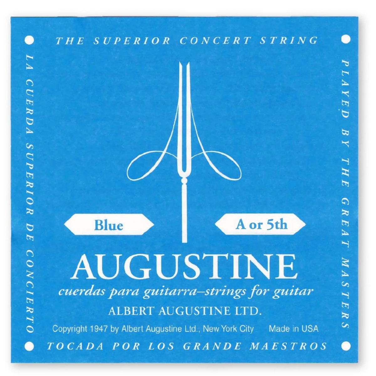 CORDA AVULSA AUGUSTINE NYLON 5TH BLUE "A" LA