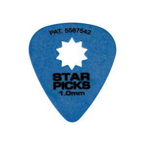 KIT PALHETAS STAR PICKS #30015 1.00MM BLUE C/72